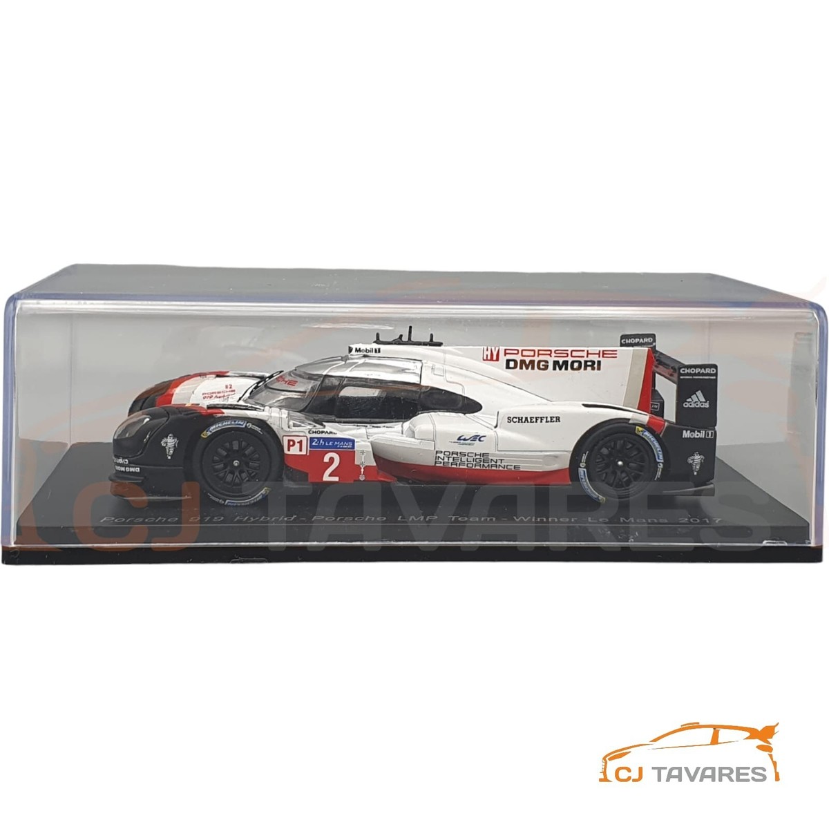 ミニカー Spark 1/43 Porsche 919 Hybrid LM 2017 Porsche 919 Hybrid Winner Le Mans 2017 n° 2 LMP1 1/43 Spark
