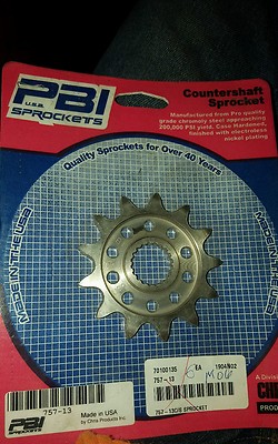 PBI Front Sprocket 13t 757-13 70100135 1904n02 | eBay