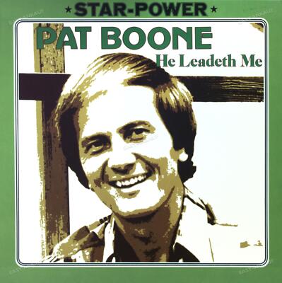Pat Boone - He Leadeth Me - Star-Power Series GER LP 1976 (VG+/VG+) '