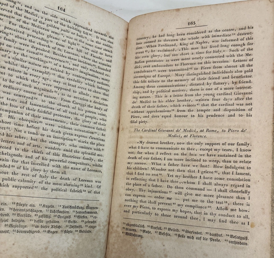 1837 Antique Textbook "The English Reader -Prose & Poetry English/German - Image 4 of 4