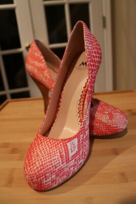 Madison By Shoedazzle Malia Pumps Snakeskin Pattern Women's Size 9