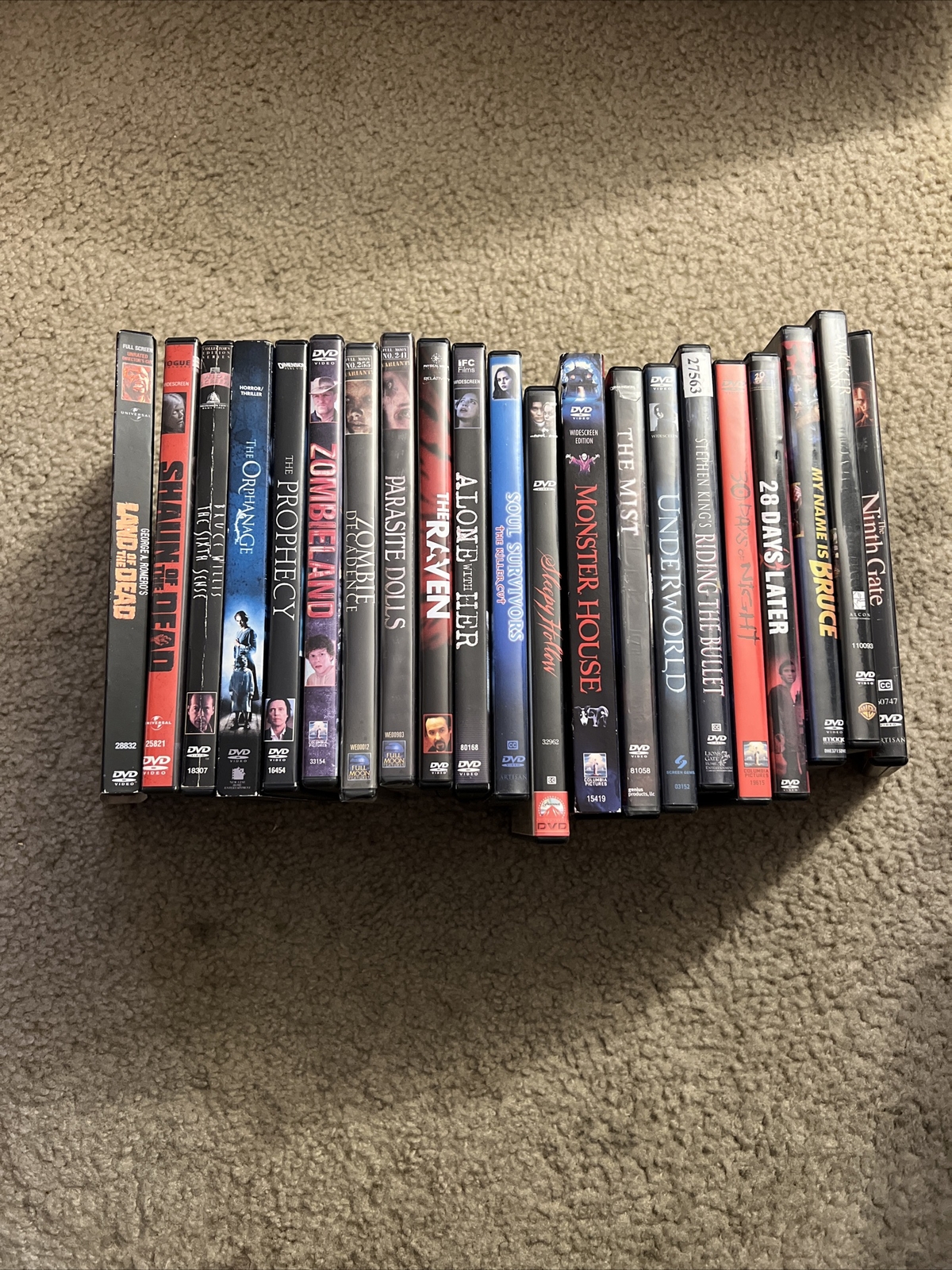 Lot Of 21 Horror DVDs eBay