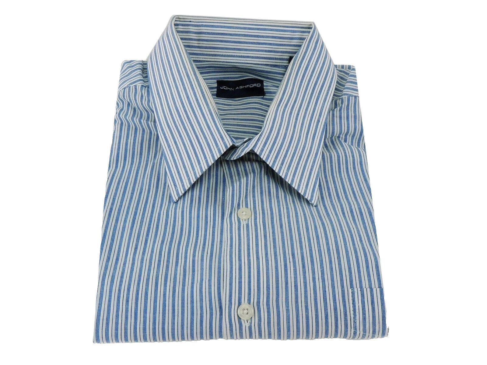 John Ashford Regular Fit Striped Dress Shirts for Men