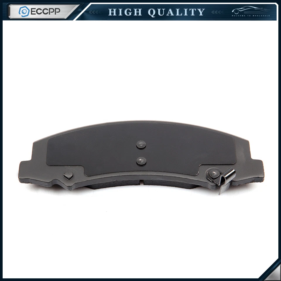 Front Rear Brake Calipers Brake Pads Set 12Pcs For 2006-2010 Chevrolet Impala - Image 2 of 3