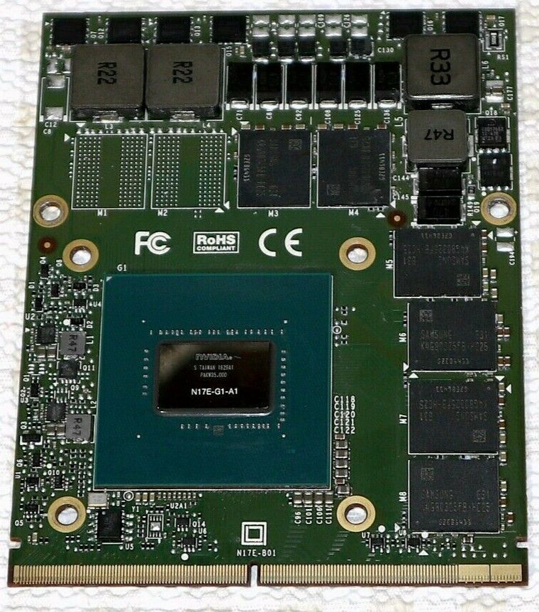 fredelig Ofte talt Hæderlig NVIDIA GTX 1060 6GB GDDR5 MXM 3 Type B N17E-G1-A1 - With X-Bracket - Tested  | eBay