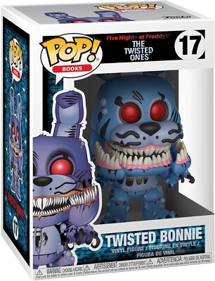 Funko Pop! Books Five Nights At Freddy's The Twisted Ones Bonnie #17 New