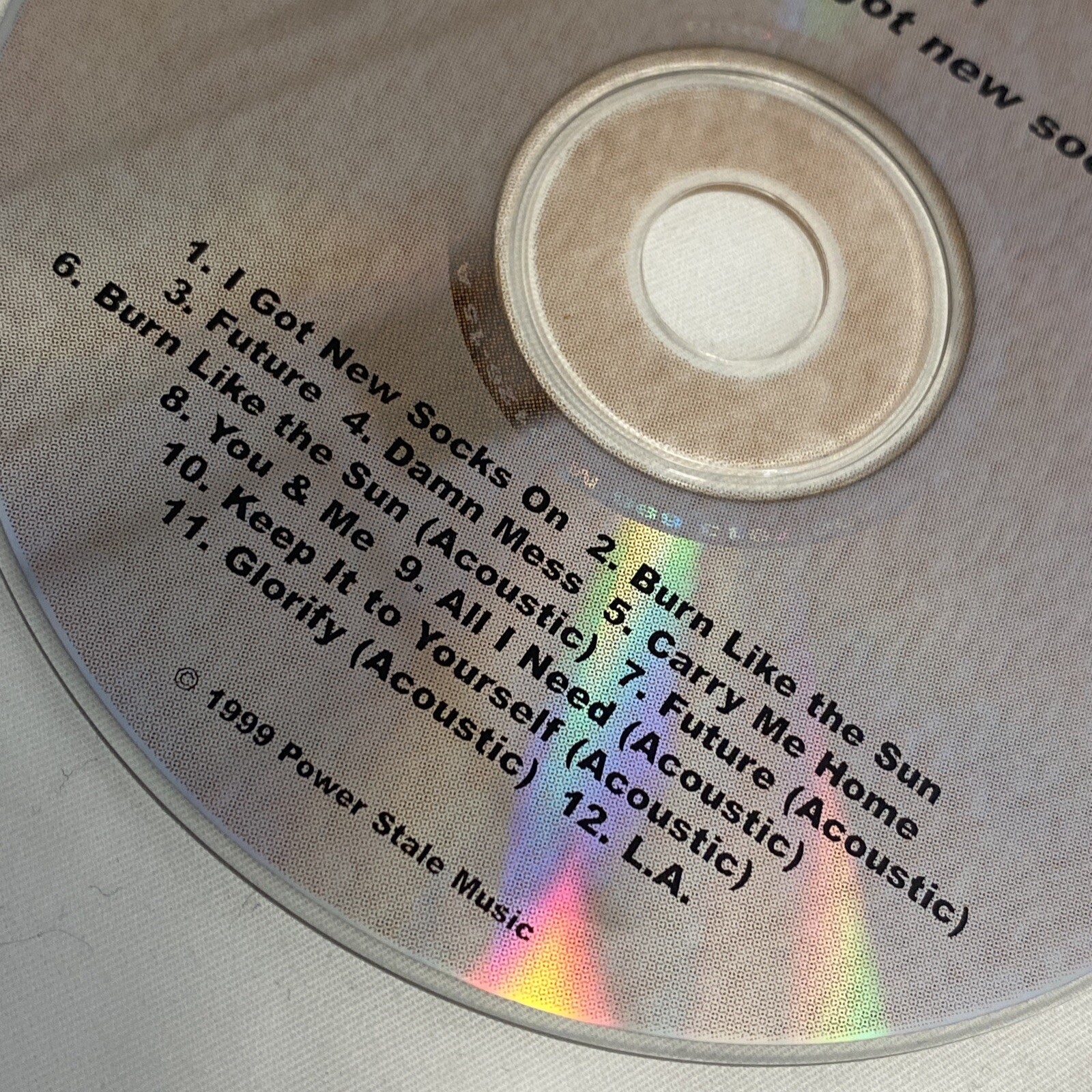 SAOLA The Green Room (1999 CD) I Got New Socks On (DISC ONLY NO CASE) RARE