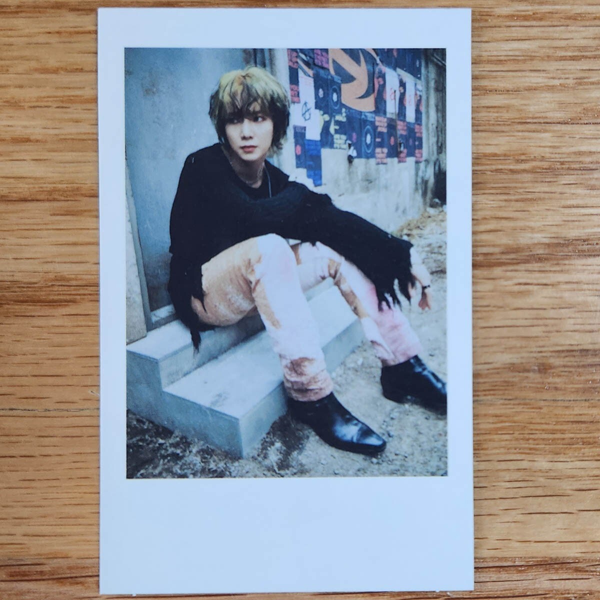 Yeo Sang Official Polaroid Photocard Ateez The World Ep.Fin : Will