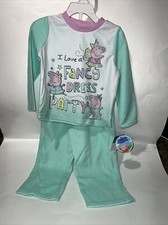 Peppa Pig Girls' 2-Piece Magic Pajamas Set