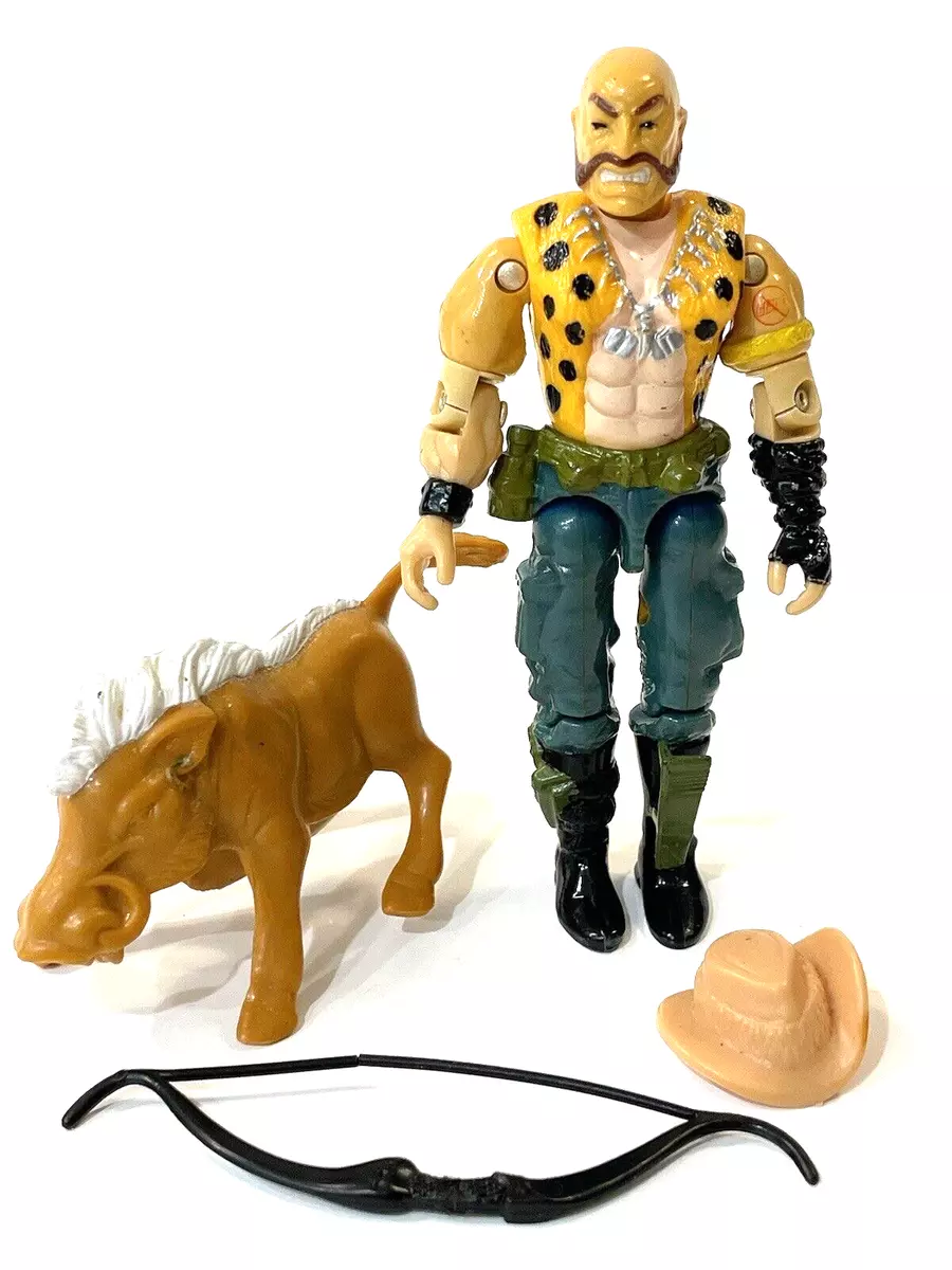 1989 GI Joe Gnawgahyde Dreadnok Poacher Hasbro Action Figure w