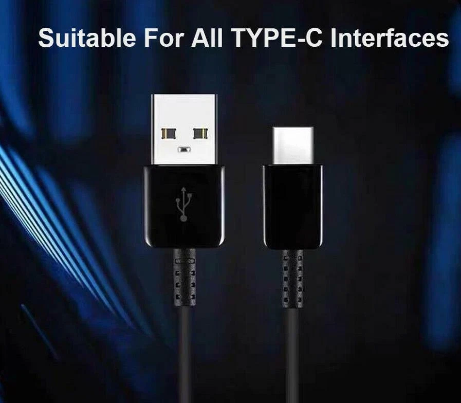 2 Pack OEM USB C Cable Type C Fast Charger For Samsung Galaxy S8 S9 S10 Plus  - Image 4 of 4