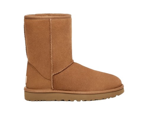 UGG Kinzey Weather Brown Leather Winter Boots Little Kids Size Us