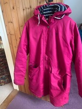 Pink Padded Coat Waterproof Size 12