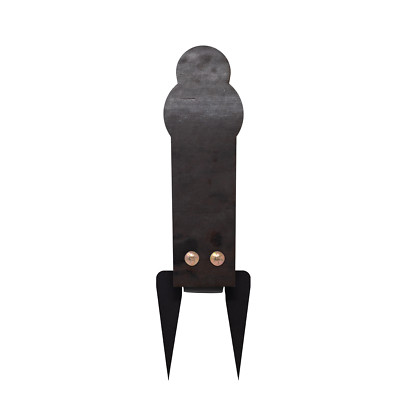Rimfire Ground Stake Popper Target - 12'' or 16'' AR400 Target