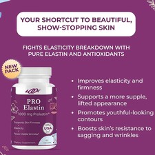 Suplemento de elastina 1000 mg