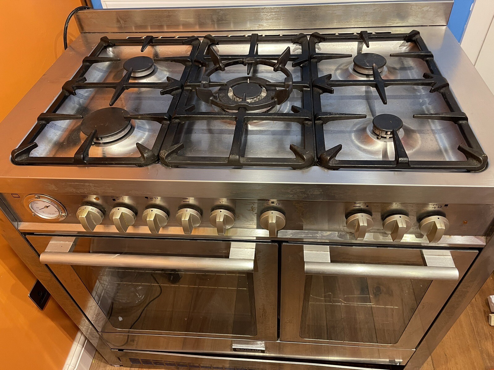 Baumatic 100cm Twin Cavity Dual Fuel Cooker With Hood eBay