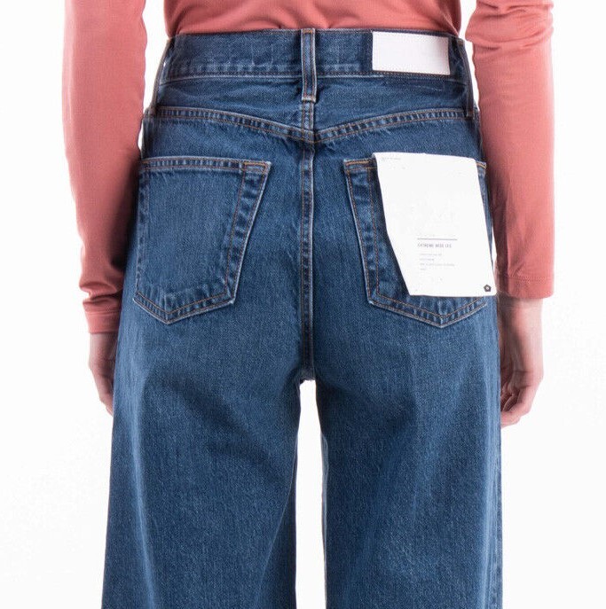 RRP €250 Authentic RE/DONE ORIGINALS Distressed Jeans Size 24 image 4