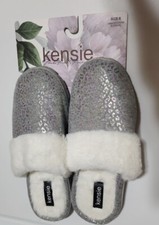Kensie Memory Foam Slipper Clogs NWT Size 8 M