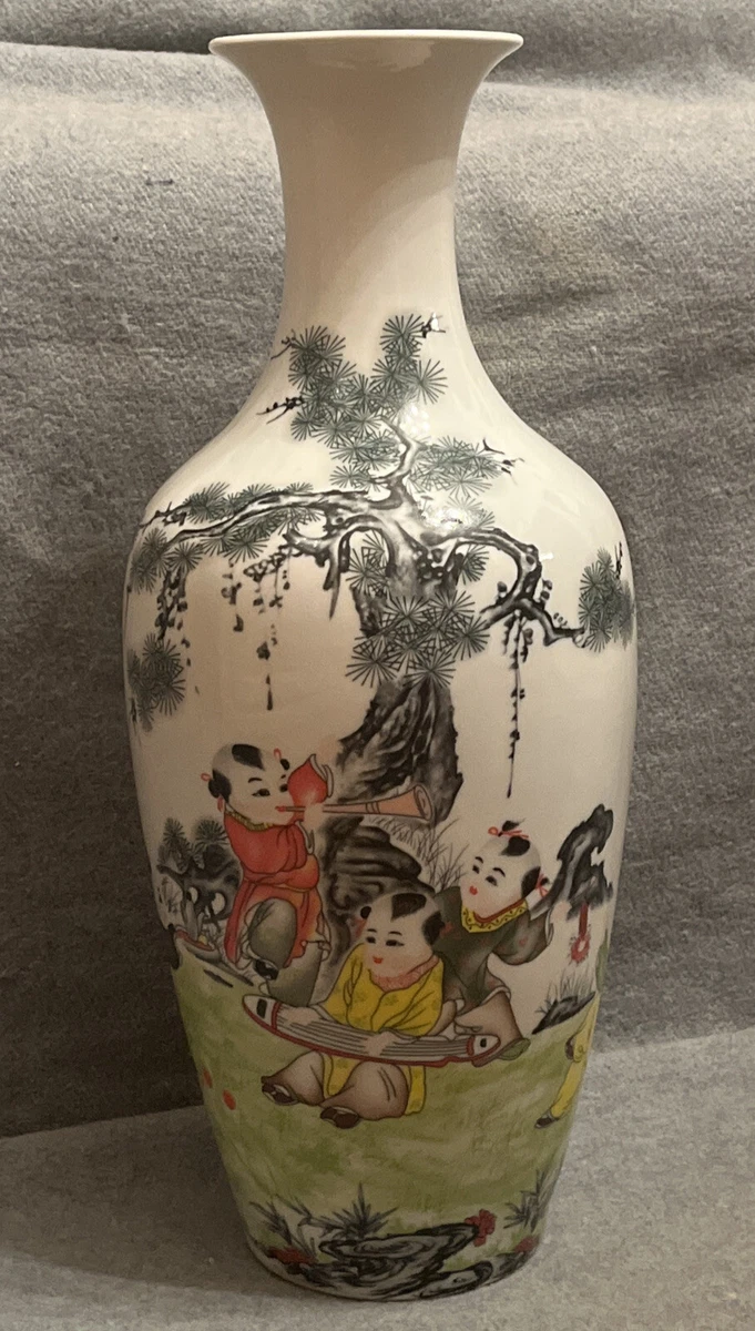 陶瓷当代1940 年后中国古董花瓶| eBay