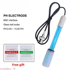 Hot PH Electrode Probe BNC Connector For Aquarium PH Controller Meter Sensor Gib