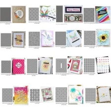 Background Frame Metal Cutting Dies Stencil Embossing Cardmaking Scrapbook Craft