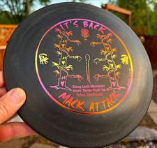 1996 Ontario Gazelle  Patent #'s  Mack Attack Taylor Park Disc Golf Innova #3839