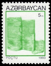 AZERBAIJAN 374 - Architecture "Maiden's Tower, Baku" (pb83175)