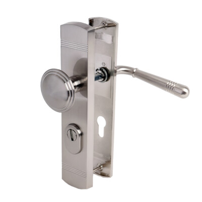 Türgriff Türklinke Schutzbeschlag Griff Türdrücker Nickel matt Drückergarnitur