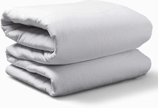 Sunbeam Heated Mattress Pad Therapeutic w/ 10 Heat Settings, Twin, White USED 