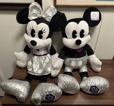 Disney MICKEY MINNIE MOUSE 24" Plush Toy 100 Years Wonder Platinum Anniversary