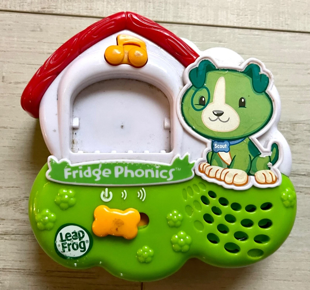 Leap Frog Fridge Phonics Dog House Base for Small Letters Tested and Working