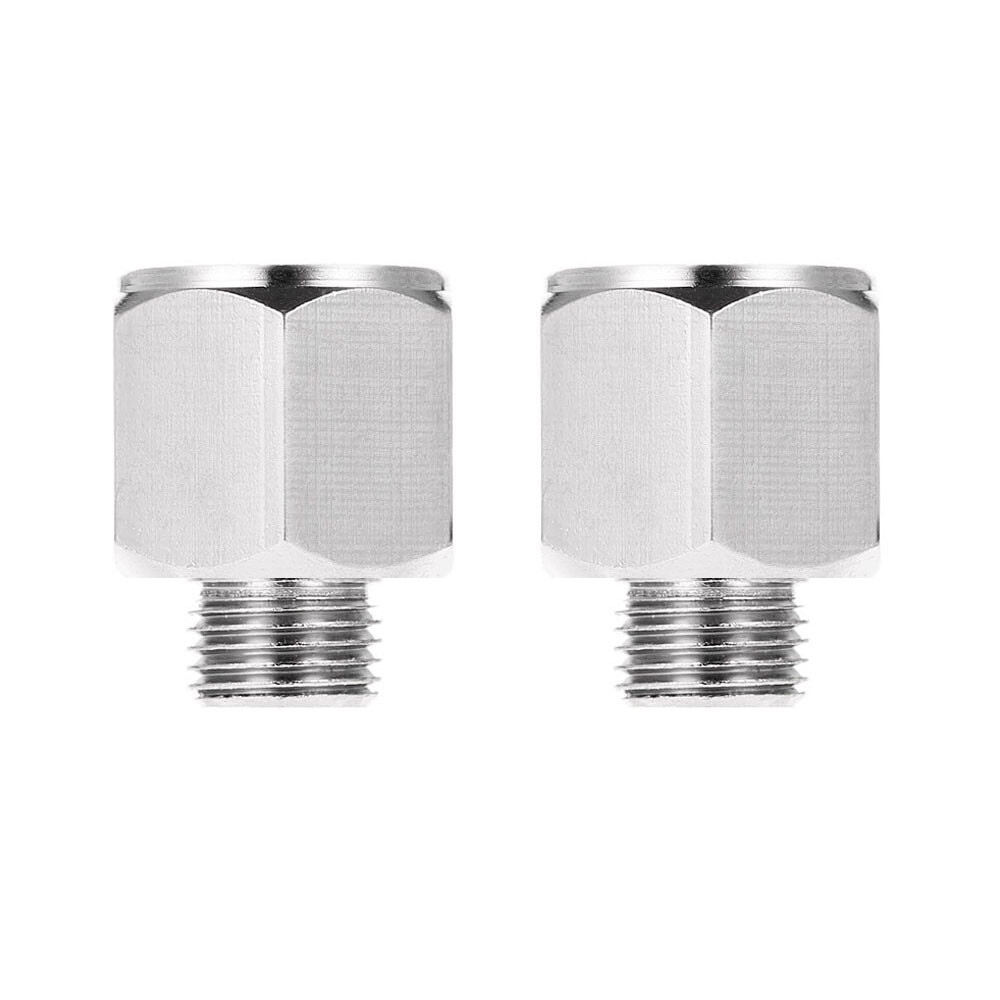 2X Airbrush Air Hose Adaptor G1/8"BSP Male+G1/4"Female Connector Compressor T4P6