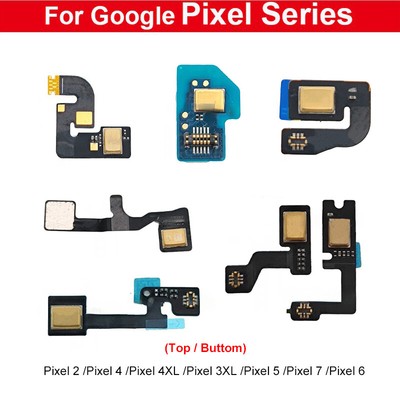 Replacement Mic Microphone Flex Cable for Google Pixel 2 4XL 3XL 5 7 6