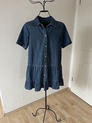 Missguided Jeanskleid Gr. XS/32  