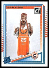 2025 Donruss WNBA Saniya Rivers #92 Connecticut Sun
