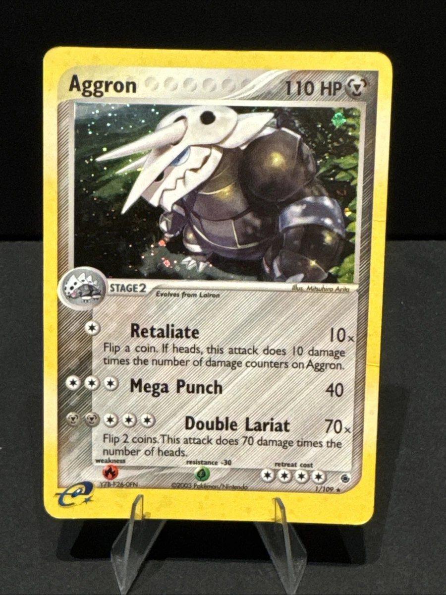 Aggron Pokémon TCG Cards for sale | eBay