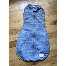 Woombie 0-3M Heather Grey Swaddle Sack
