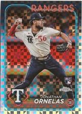 2024 Topps Chrome Jonathan Ornelas #74 Xfractor SP RC Atlanta Braves