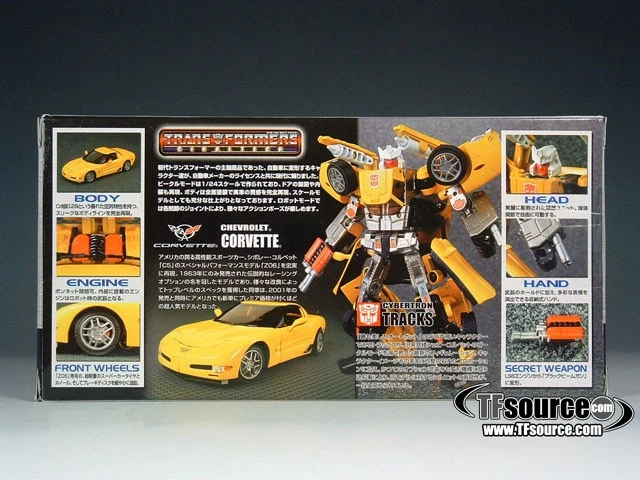BT-06 Tracks Yellow Version | Chevrolet Corvette | Transformers Binaltech - Image 3 of 3