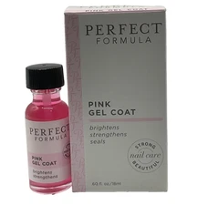 Perfect Formula Strengthens & Brightens Gel Nail Polish - 18ml (Pink)
