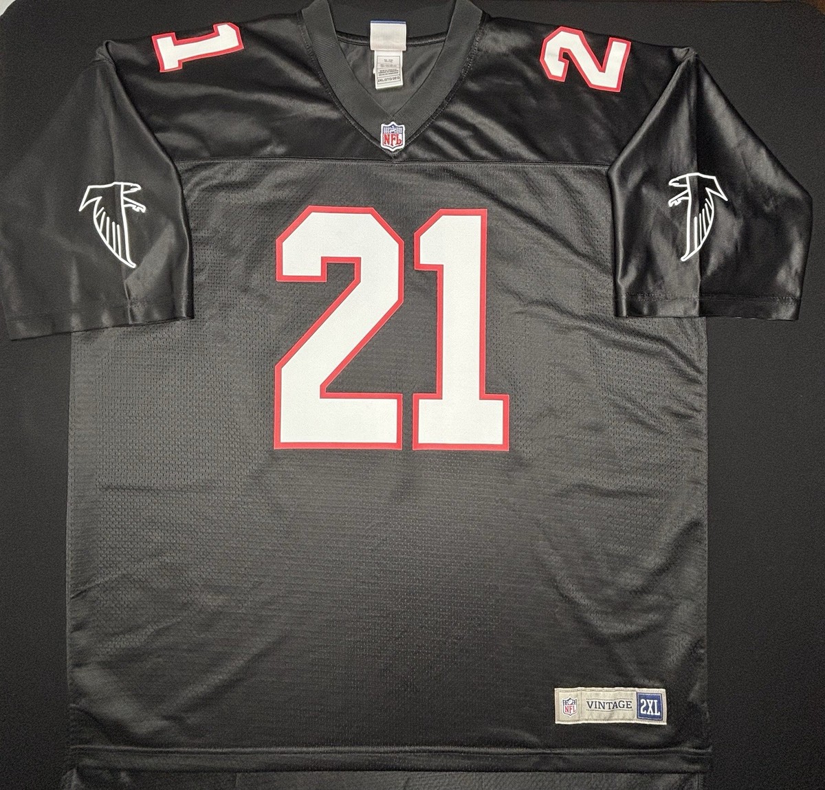 Atlanta Falcons Deion Sanders NFL Vintage Football Jersey Size