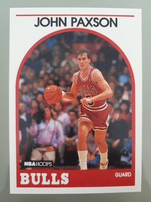1989-90 NBA Hoops John Paxson #89 Chicago Bulls Basketball