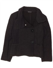 Penny Black Womens 2 Button Blazer Jacket UK 10 Small Black Wool AF38