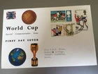 GB STAMPS RARE FIRST DAY COVER 1966 WORLD CUP LONDON PHOSPHOR
