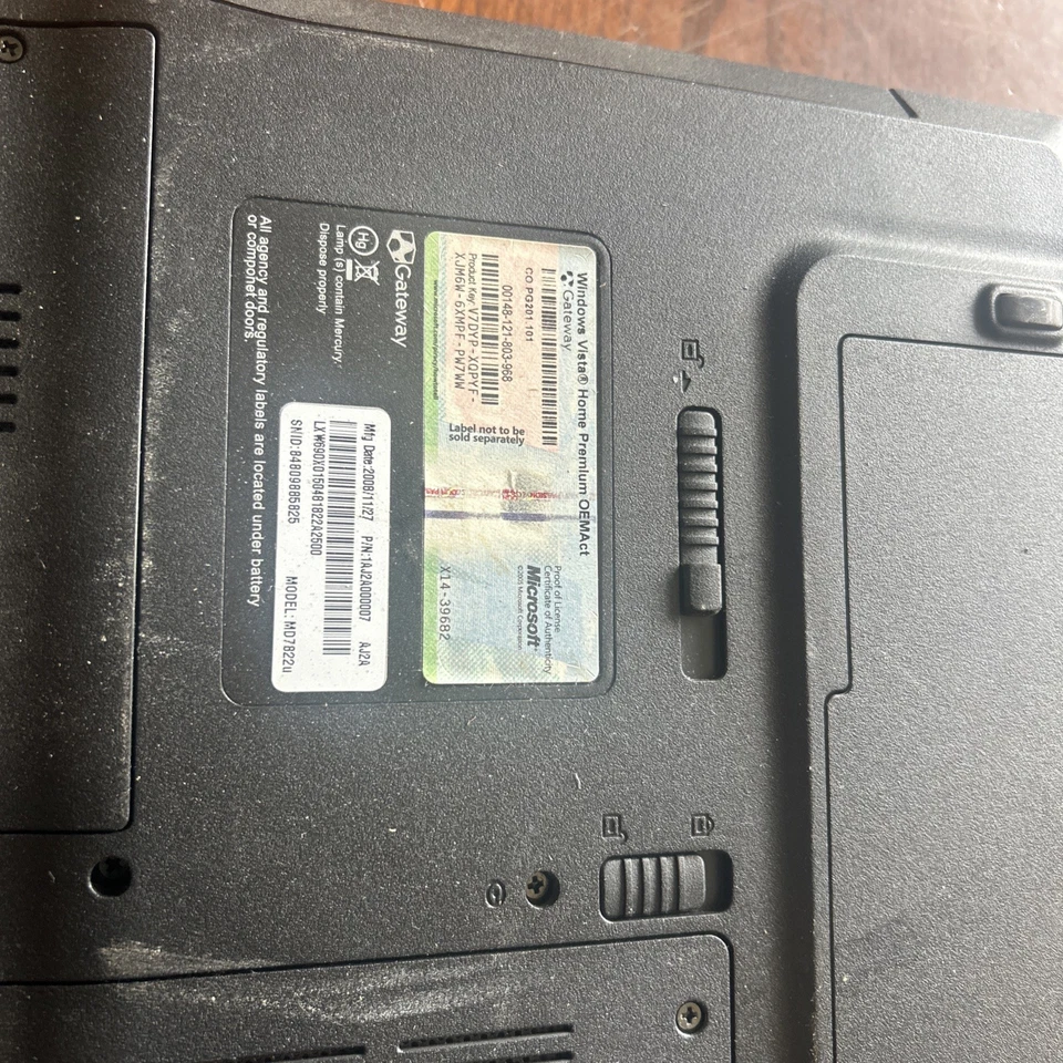 Gateway MD7822u 15.6" Notebook - Image 4 of 4