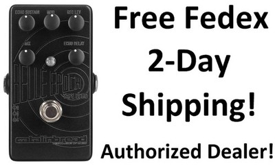New Catalinbread Belle Epoch Tape Echo Delay Guitar Effect Pedal Blackout Series