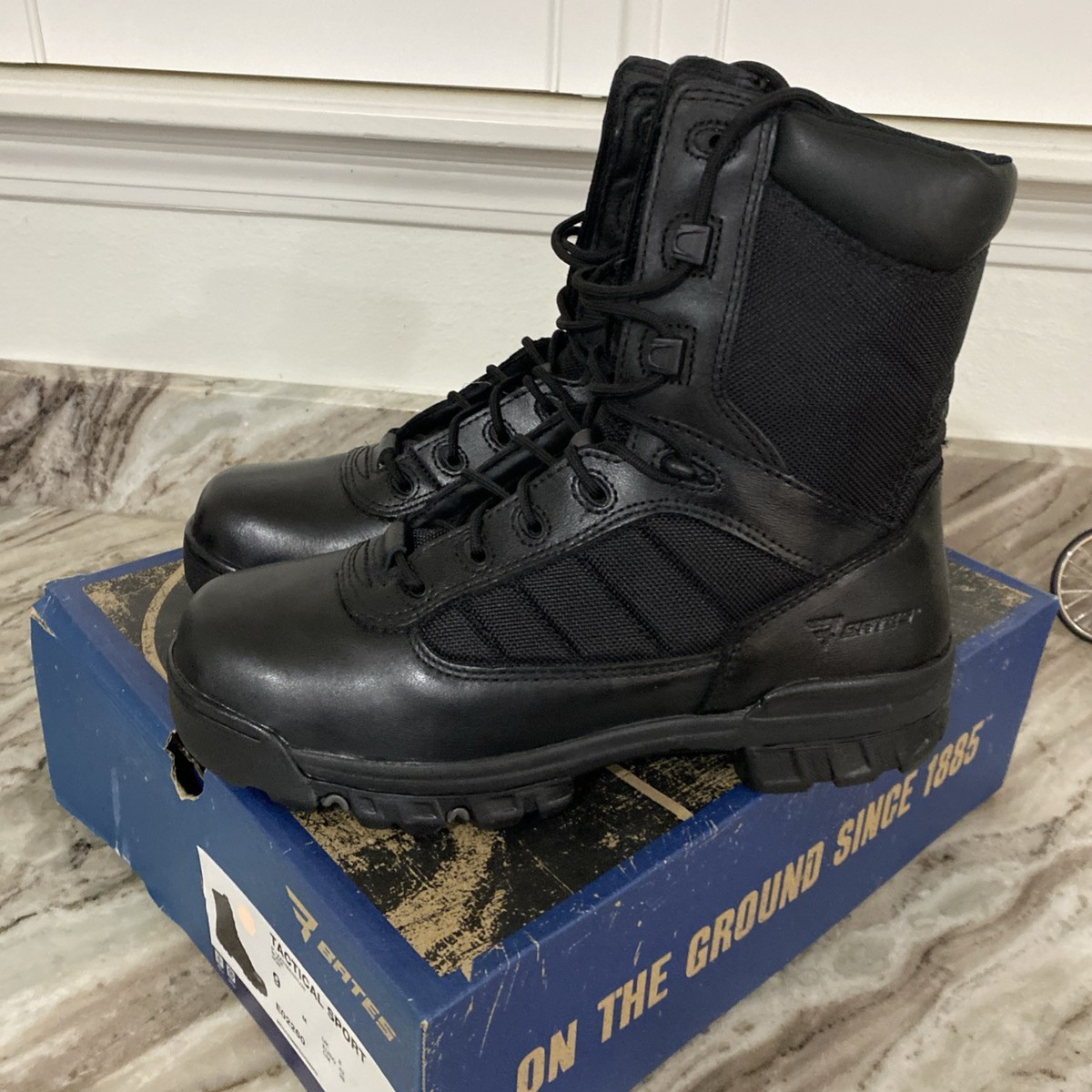 BATES TACTICAL SPORT ミリタリーブーツ US 9W E02276EW10 タクティカルブーツ GX-8 Bates ハイカット 紐タイプ