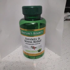 Nature's Bounty Stress Relief Tablets with KSM 66 Ashwagandha 90 count 