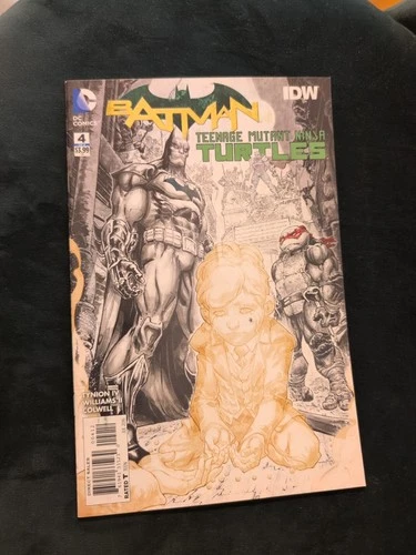 BATMAN TEENAGE MUTANT NINJA TURTLES #4 FIRST PRINT FREDDIE WILLIAMS VARIANT 1