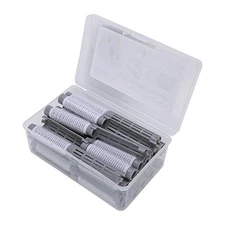 20pcs Hair Perm Rods Fluffy Perming Rod Roller Curler Hairdressing Tool... 